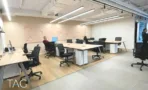 חלל עבודה פתוח במשרד 500 מ״ר במגדל רסיטל