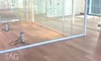 חדר זכוכית פינתי במשרד 237 מ״ר במגדל רסיטל