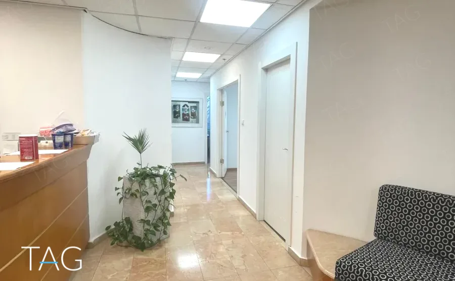 אזור המתנה במשרד להשכרה 170 מ