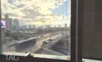 נוף מהחלון במשרד 100 מ
