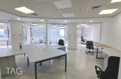 משרד להשכרה 180 מר במגדל גיבור ספורט אחלה
