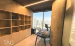 ארונות עץ במשרד 125 מ״ר במגדל רסיטל
