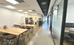 פינת אוכל במשרד 284 מ״ר במגדל רסיטל