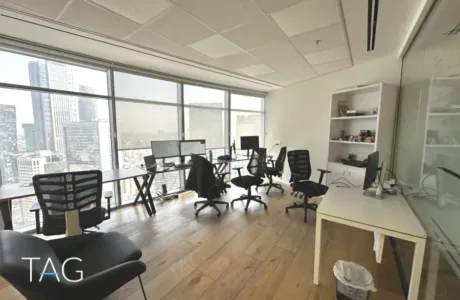 משרד להשכרה 110 מר במגדל גיבור ספורט