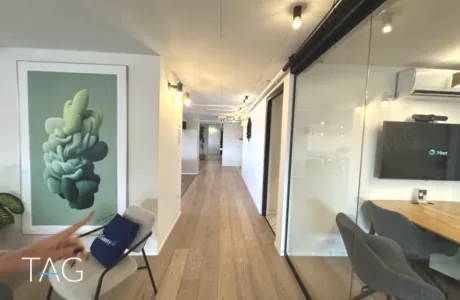 משרד להשכרה 643 מר בבית יכין ריהוט מלא