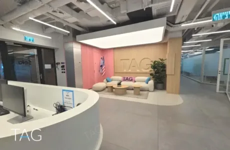 משרד להשכרה 400 מר במגדל אלייד