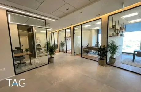 משרד להשכרה 181 מר במגדל ICON גמר מלא