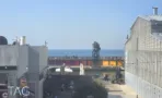 נוף למזח נמל תל אביב ולים מבית יואל נמל
