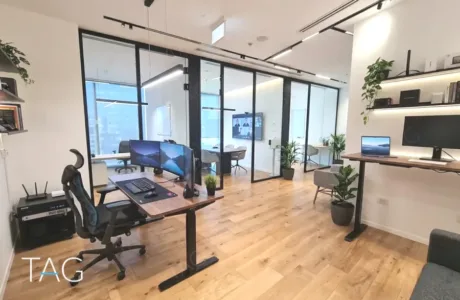 השכרת משרד 138 מר במגדל ספיר 22