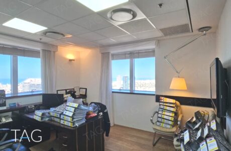 משרד להשכרה 125 מר במגדל משה אביב קומה גבוהה