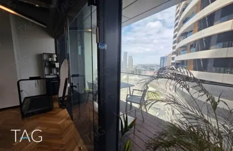 משרד להשכרה 60 מ״ר ברסיטל, חלל פתוח