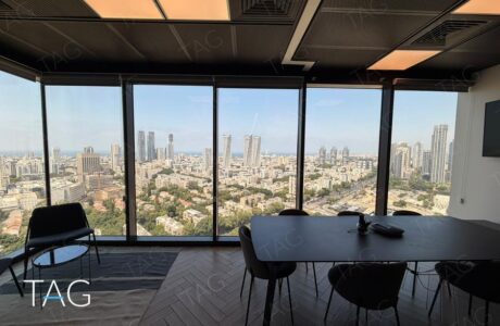 משרד להשכרה 250 מ"ר במגדל רסיטל, חלל פתוח